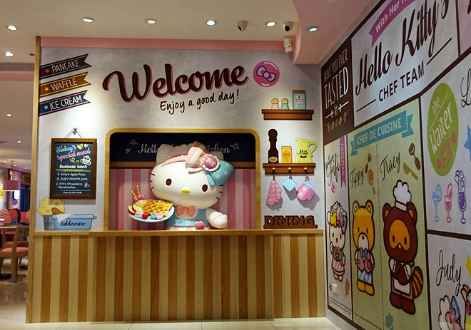 Hello Kitty 主題餐廳- Hello Kitty Kitchen And Dining(結束營業)