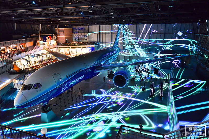 日本名古屋-波音博物館FLIGHT OF DREAMS