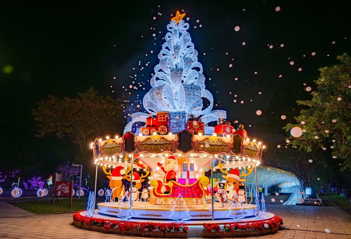 2025屏東聖誕節@屏東公園(聖誕及光影展活動11/28-2025/01/04)