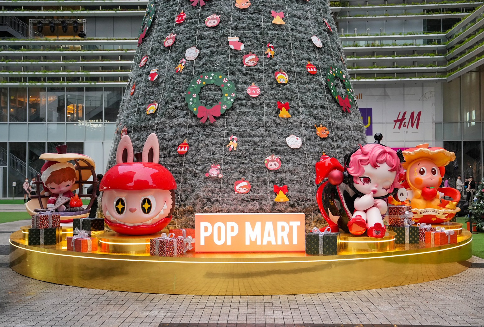 蘋安綻FUN幸福相遇-泡泡瑪特@南紡購物中心(聖誕及光影展活動11/13-01/05)